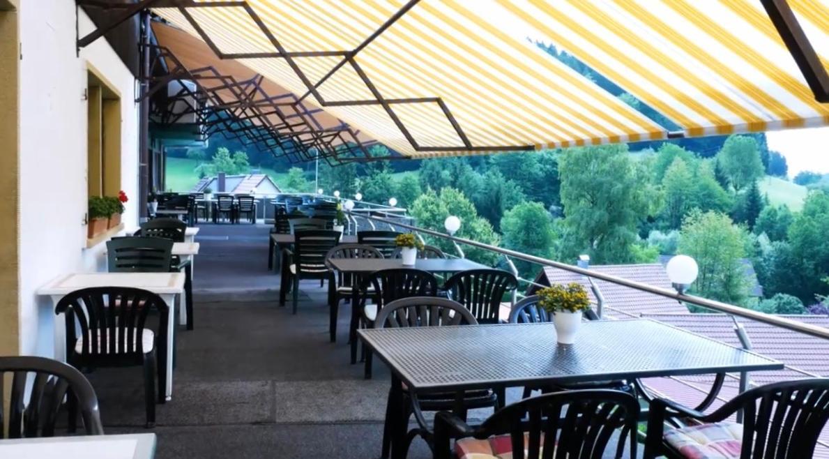 Hotel Cafe Waldeck Wuestenrot Bagian luar foto